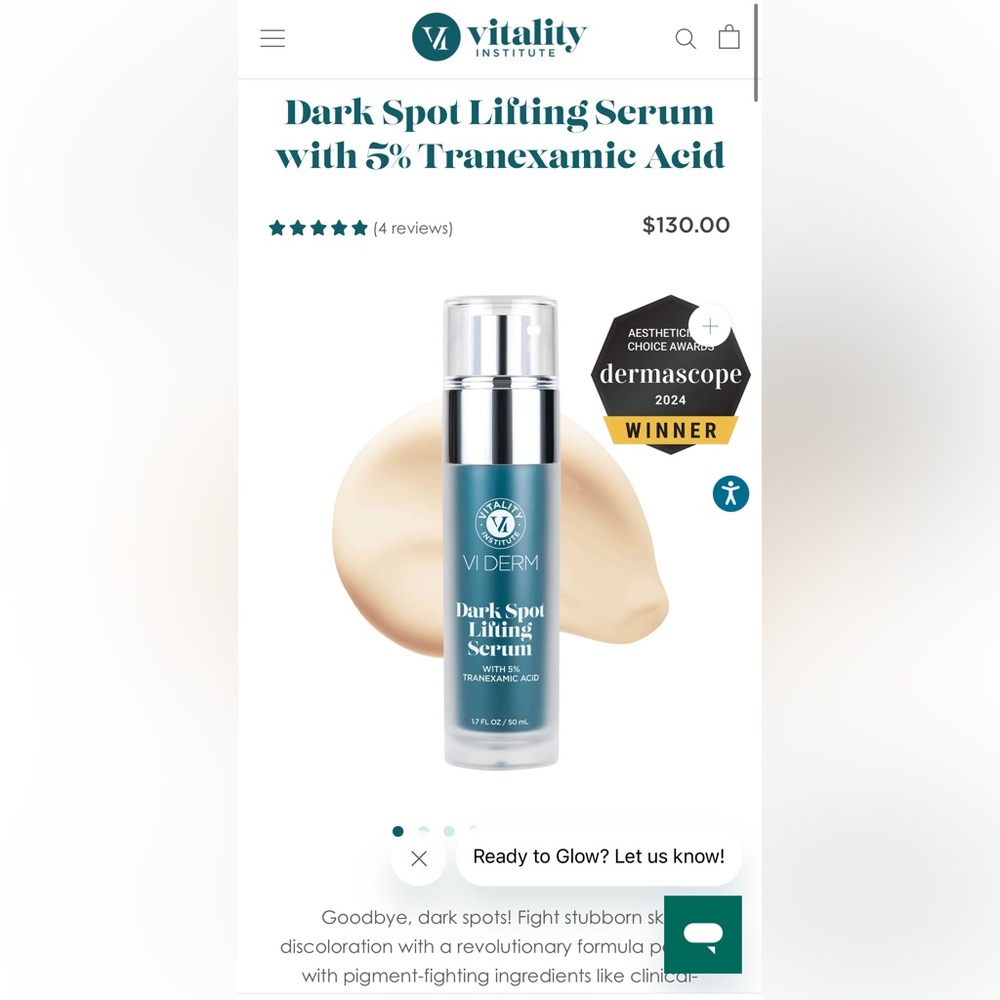 Dark Spot Lifting Serum - Blue